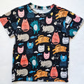 Navy Cat Tee