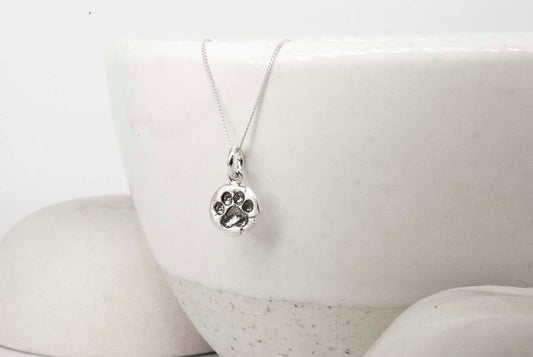 Cat Paw Print Necklace