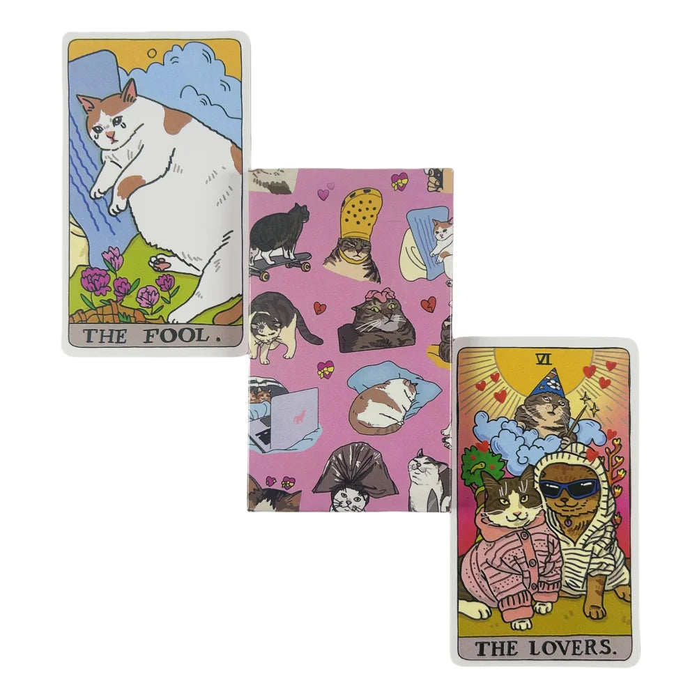 Cat Meme Tarot Deck Cards - 22 Major Arcana