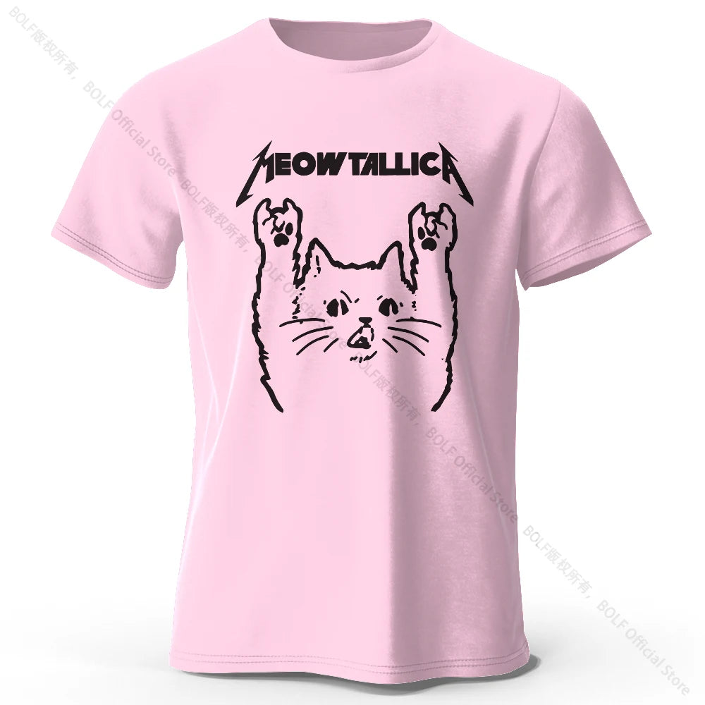 Meowtallica T-Shirt for Men