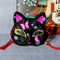 Black Cat Japanese inspired Mask