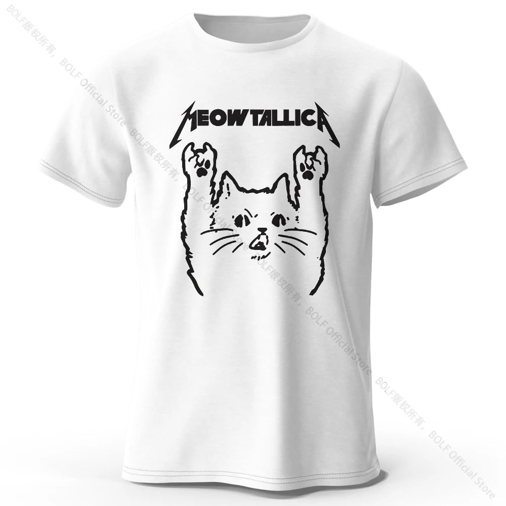 Meowtallica T-Shirt for Men