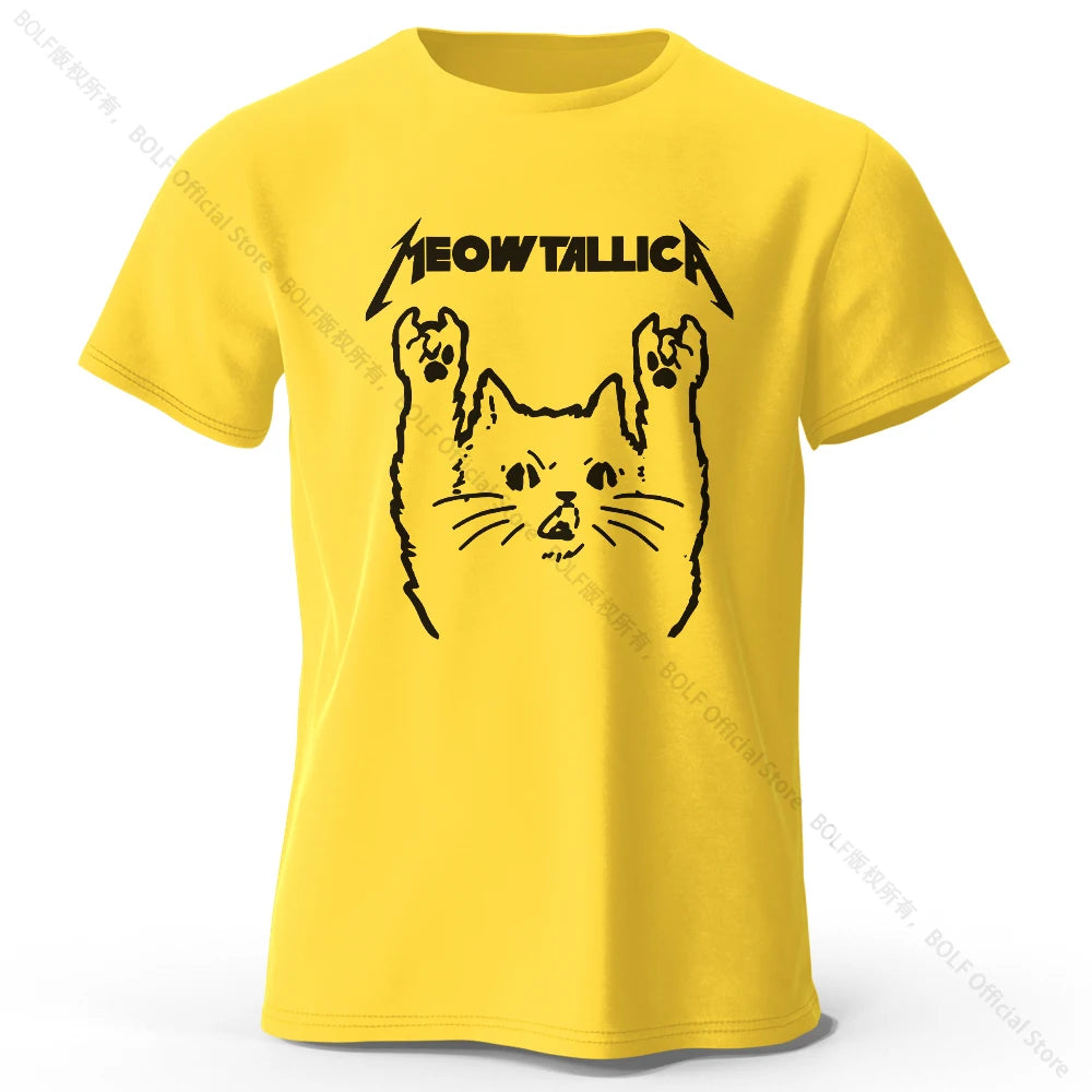 Meowtallica T-Shirt for Men